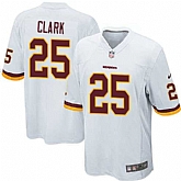 Nike Men & Women & Youth Redskins #25 Clark White Team Color Game Jersey,baseball caps,new era cap wholesale,wholesale hats